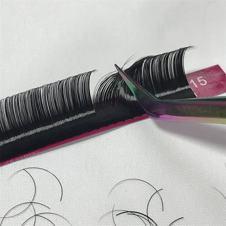 dark black classic lash extensions