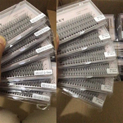 Sample Order Of Cluster Lashes